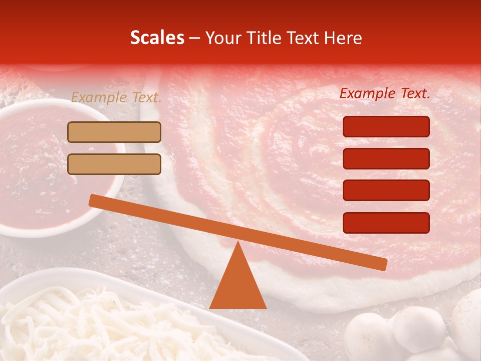 Food Cuisine Wooden PowerPoint Template