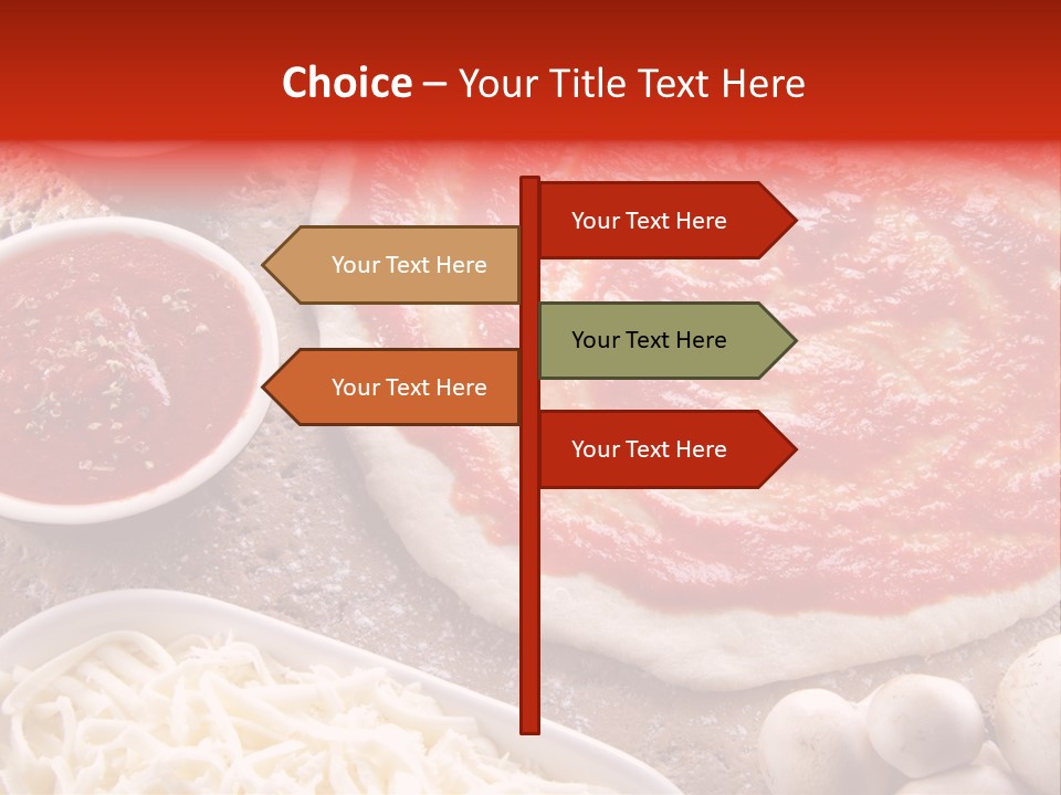 Food Cuisine Wooden PowerPoint Template
