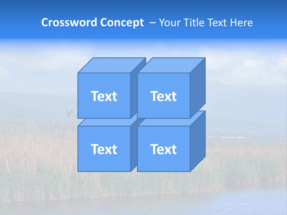 Sky Flock Teamwork PowerPoint Template