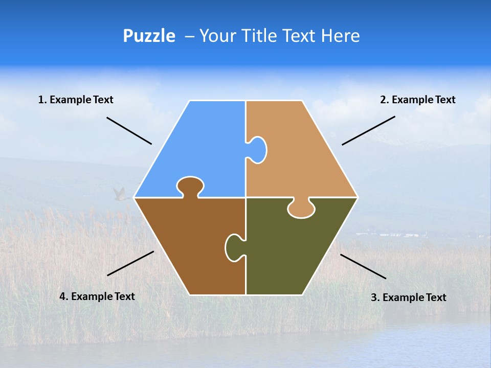 Sky Flock Teamwork PowerPoint Template