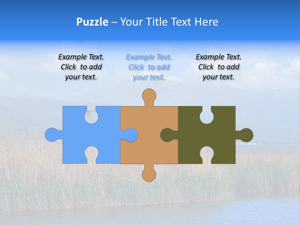 Sky Flock Teamwork PowerPoint Template