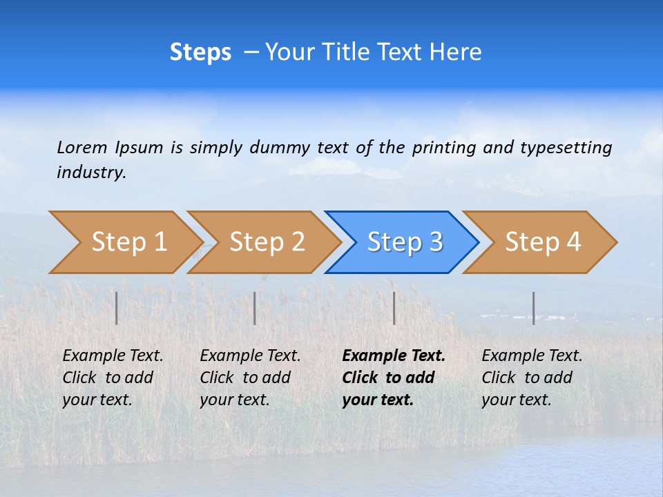 Sky Flock Teamwork PowerPoint Template