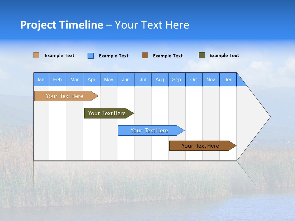Sky Flock Teamwork PowerPoint Template