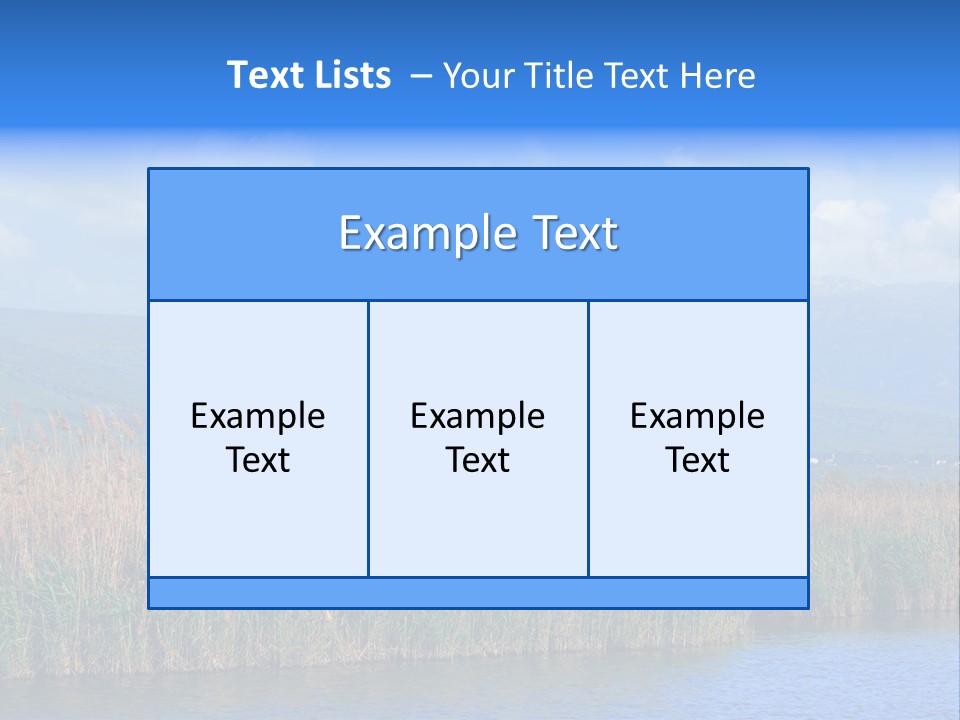 Sky Flock Teamwork PowerPoint Template
