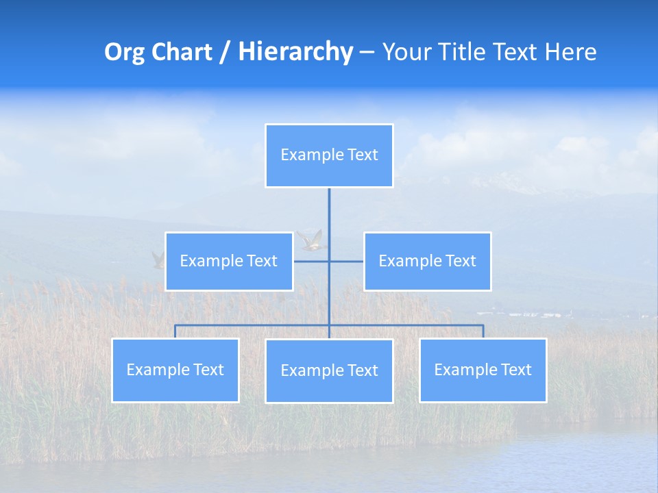 Sky Flock Teamwork PowerPoint Template