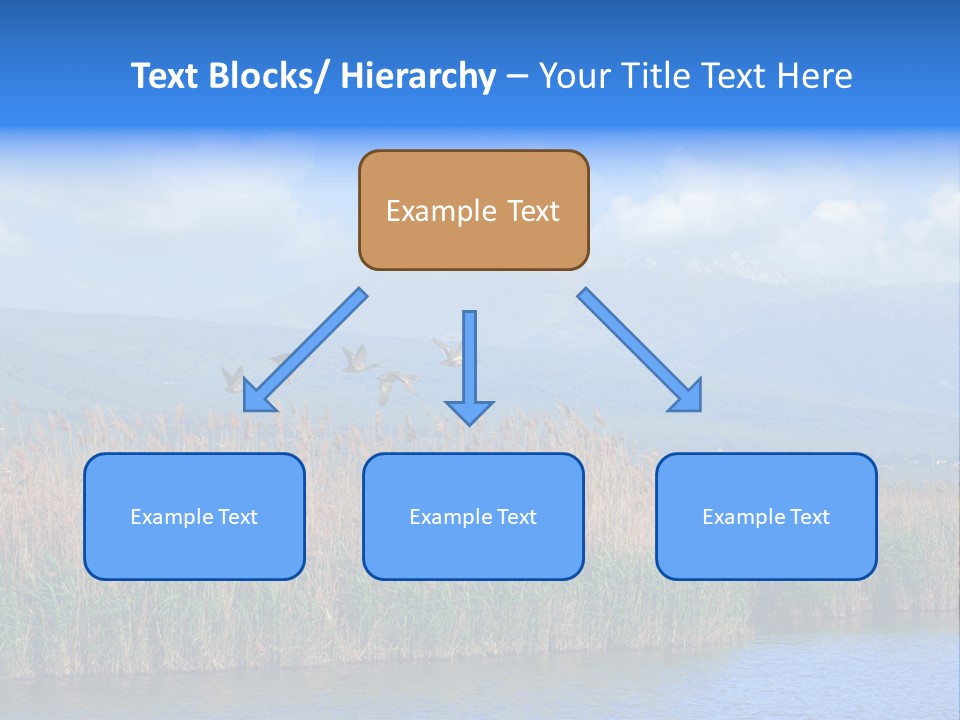 Sky Flock Teamwork PowerPoint Template