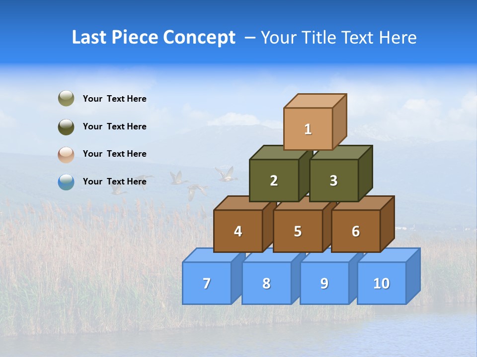 Sky Flock Teamwork PowerPoint Template