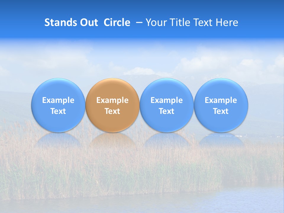 Sky Flock Teamwork PowerPoint Template