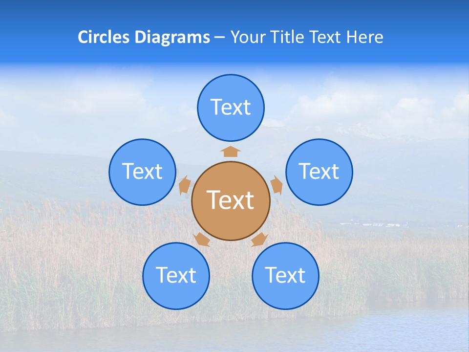 Sky Flock Teamwork PowerPoint Template