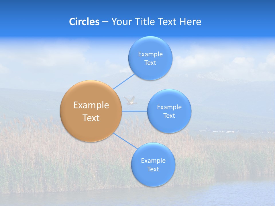 Sky Flock Teamwork PowerPoint Template