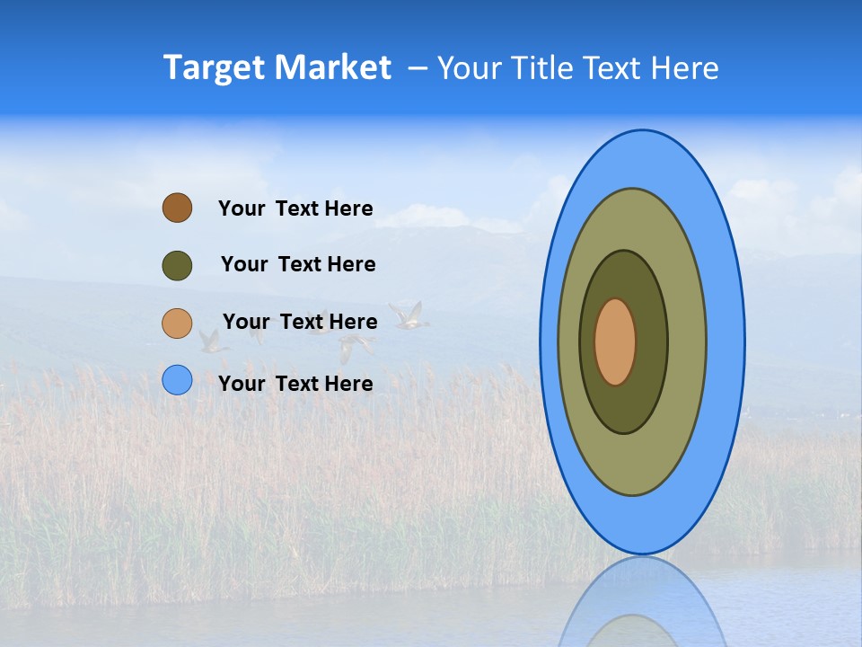 Sky Flock Teamwork PowerPoint Template