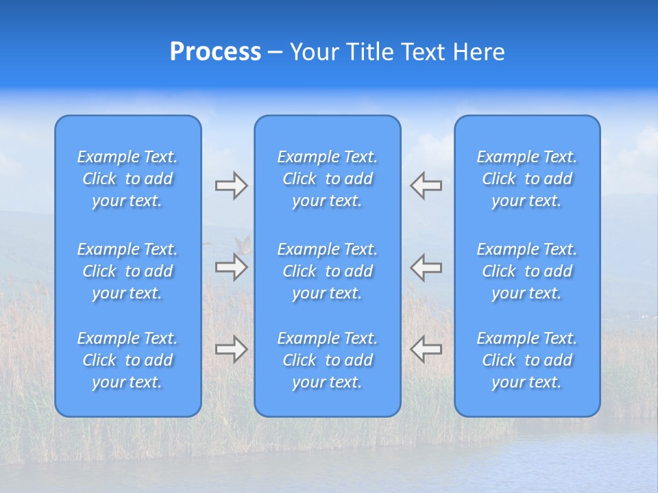 Sky Flock Teamwork PowerPoint Template
