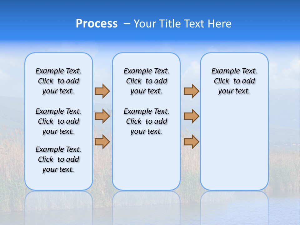 Sky Flock Teamwork PowerPoint Template