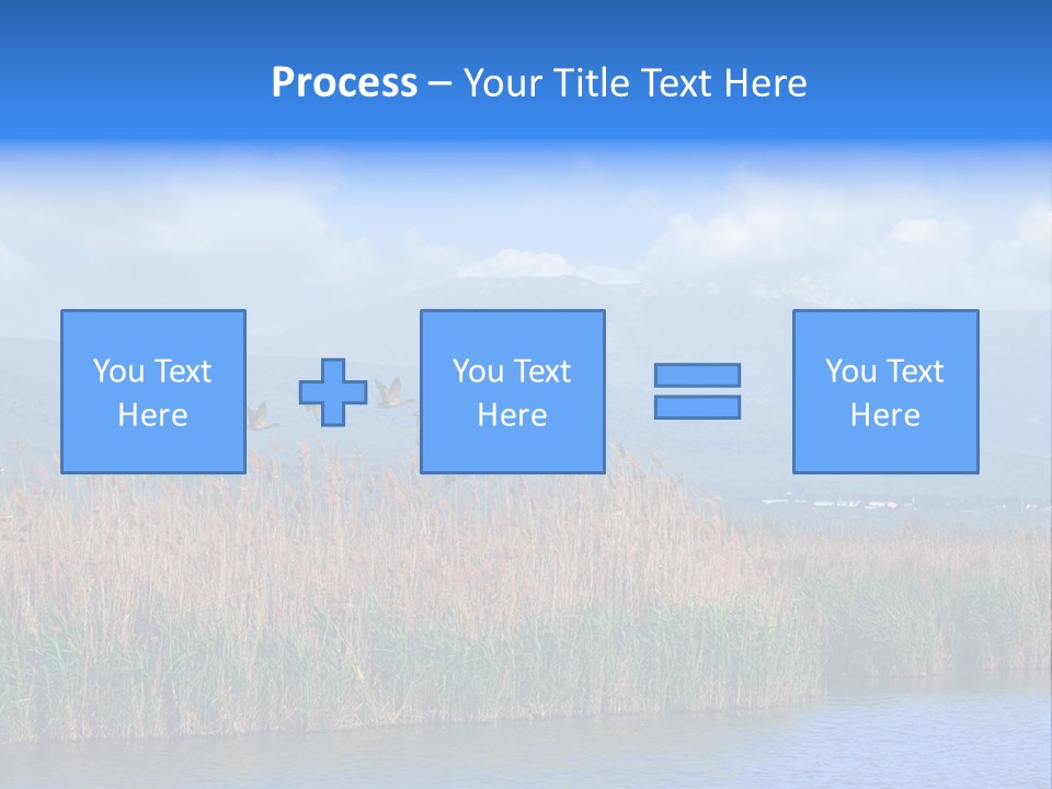Sky Flock Teamwork PowerPoint Template