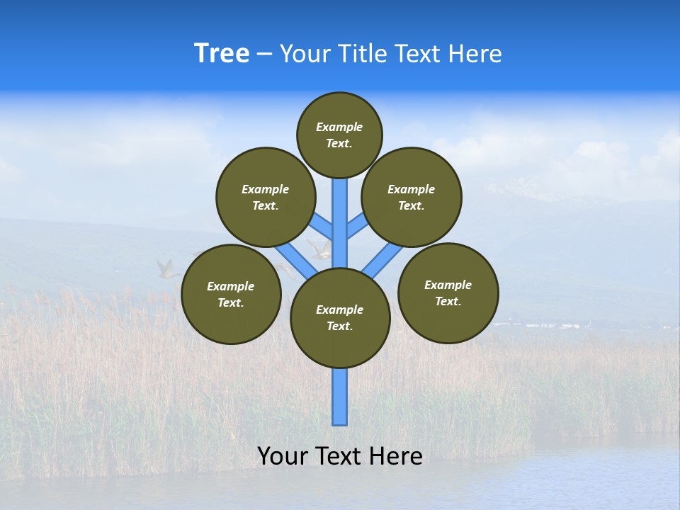 Sky Flock Teamwork PowerPoint Template