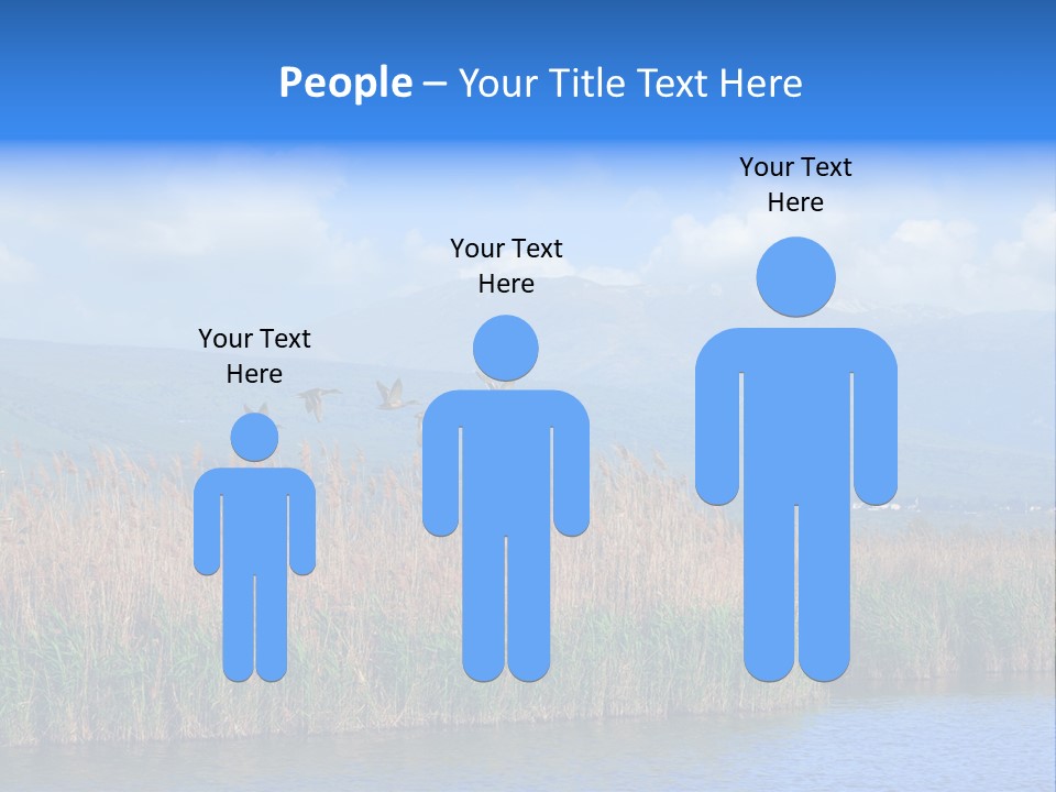 Sky Flock Teamwork PowerPoint Template