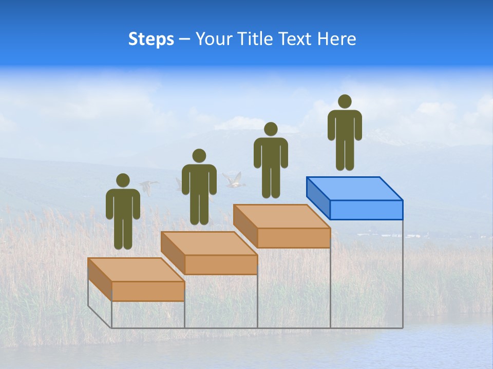 Sky Flock Teamwork PowerPoint Template