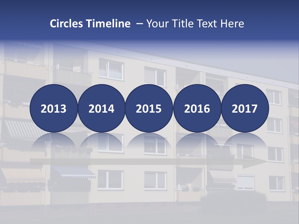 Housing Brick Exterior PowerPoint Template