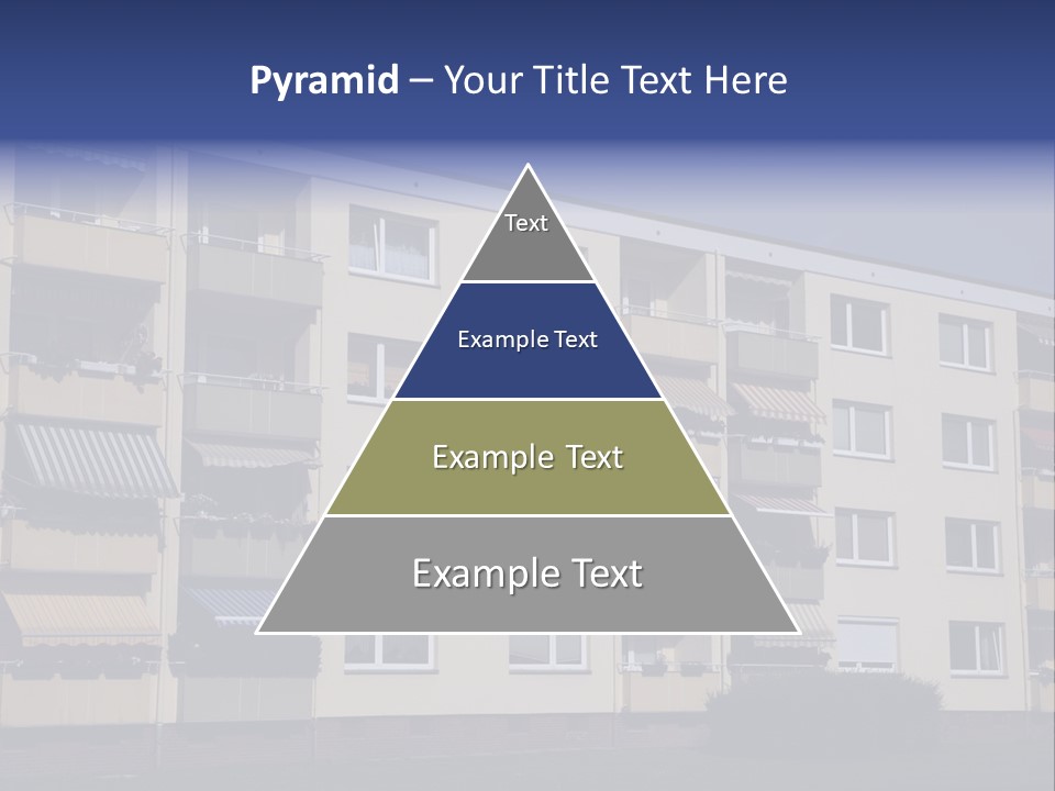 Housing Brick Exterior PowerPoint Template