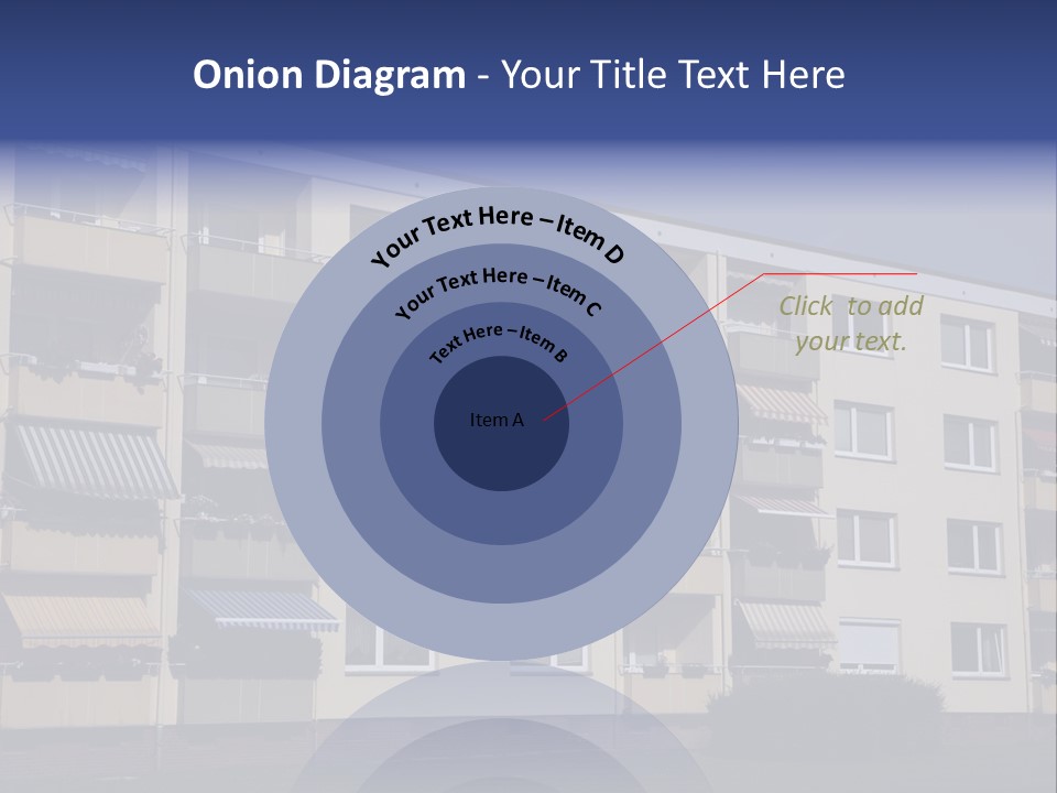 Housing Brick Exterior PowerPoint Template