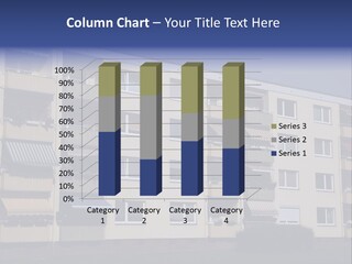 Housing Brick Exterior PowerPoint Template