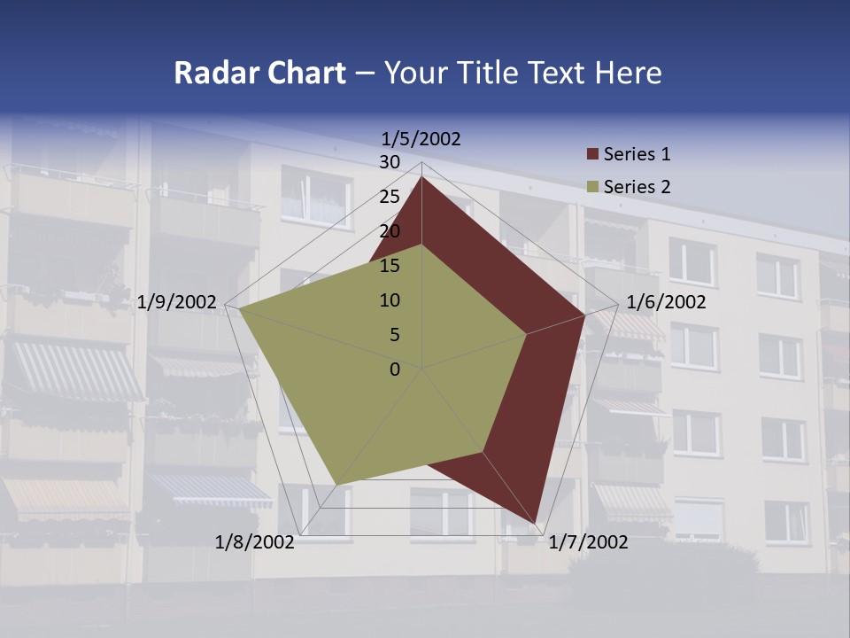 Housing Brick Exterior PowerPoint Template