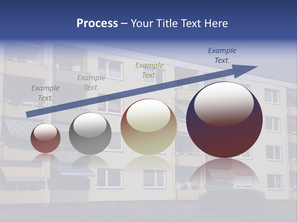 Housing Brick Exterior PowerPoint Template