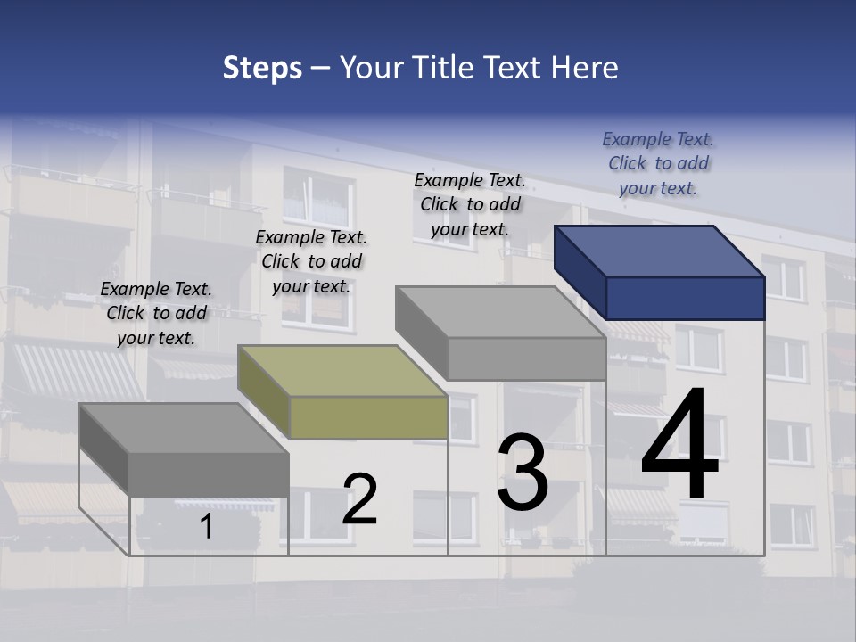 Housing Brick Exterior PowerPoint Template