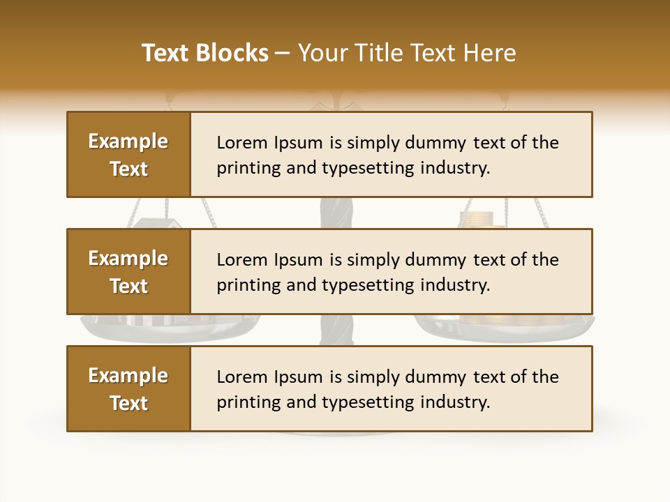 Weightscale Real Judgement PowerPoint Template