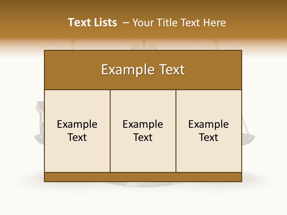 Weightscale Real Judgement PowerPoint Template
