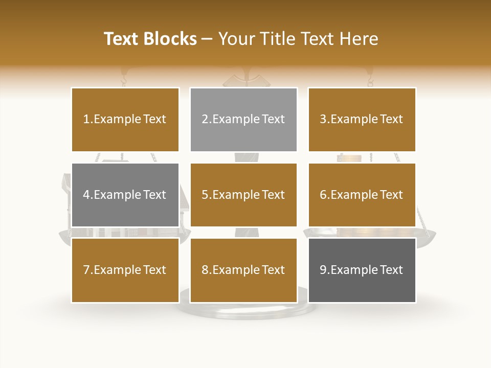 Weightscale Real Judgement PowerPoint Template