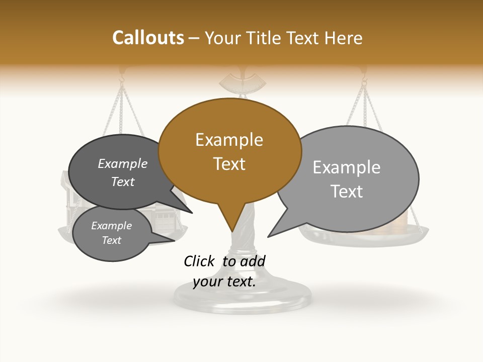 Weightscale Real Judgement PowerPoint Template