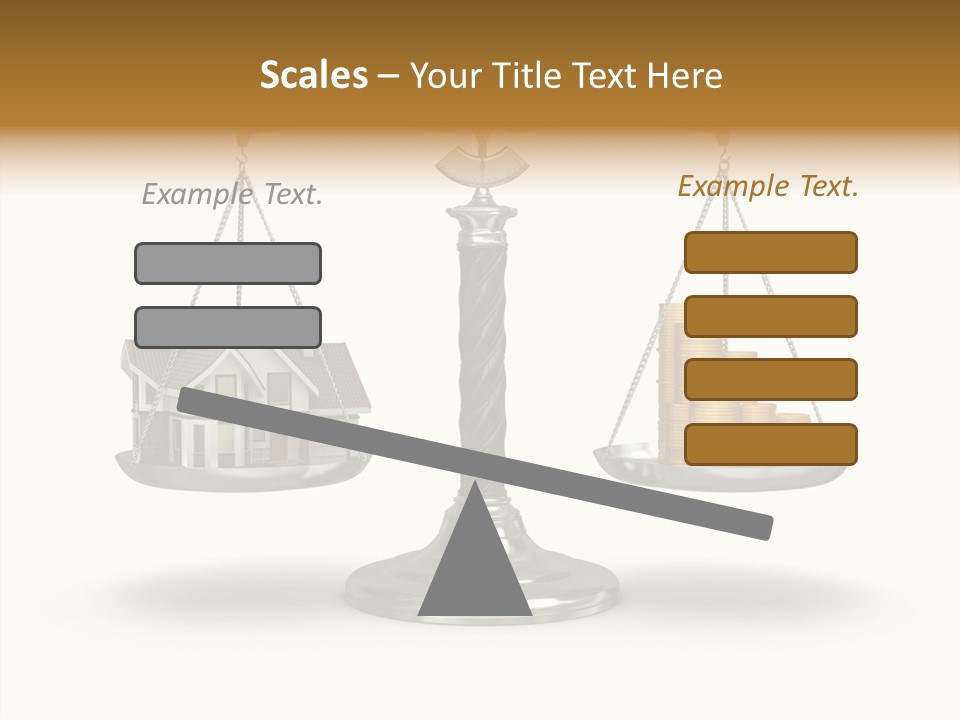 Weightscale Real Judgement PowerPoint Template
