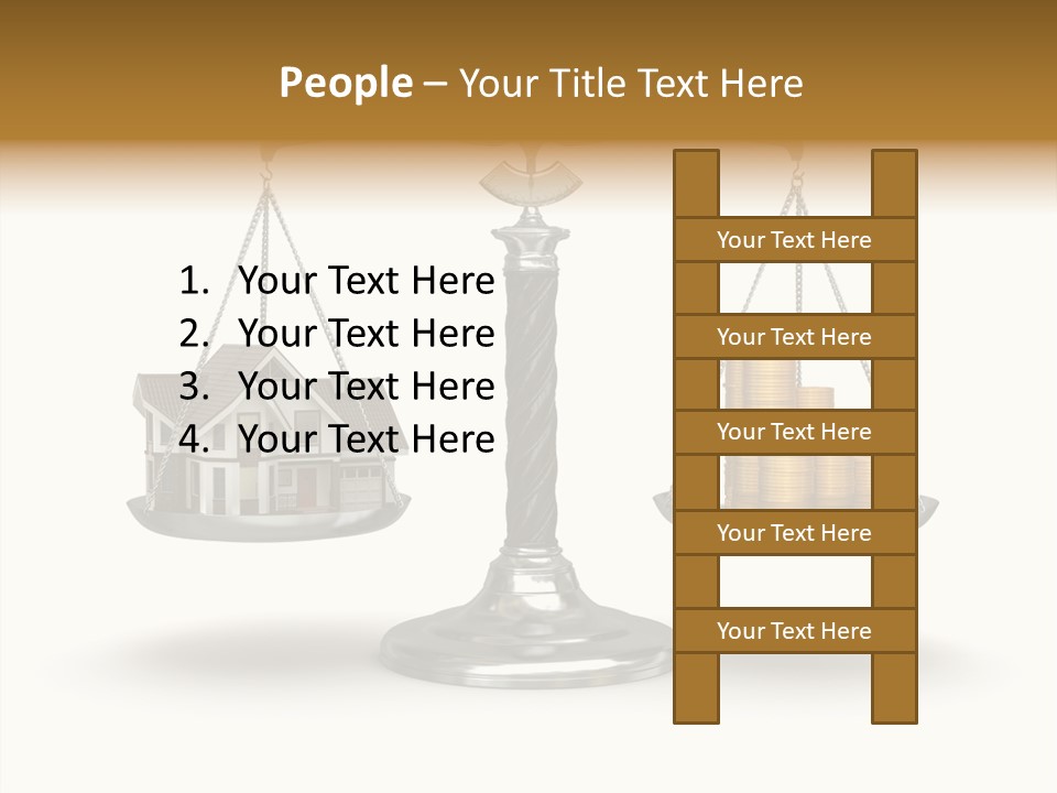 Weightscale Real Judgement PowerPoint Template