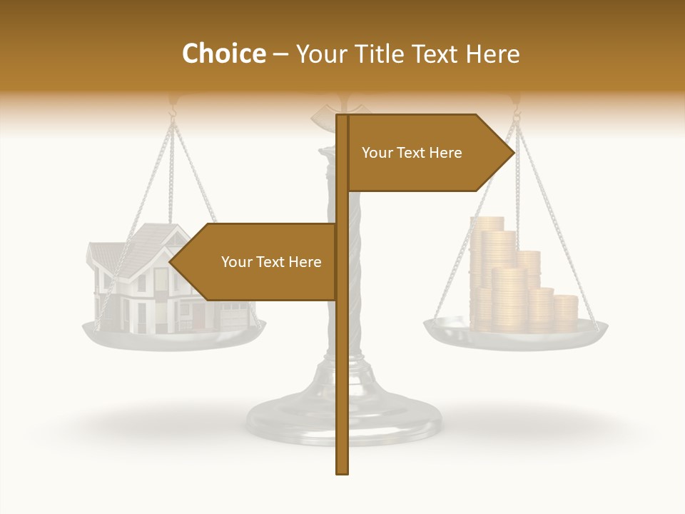 Weightscale Real Judgement PowerPoint Template