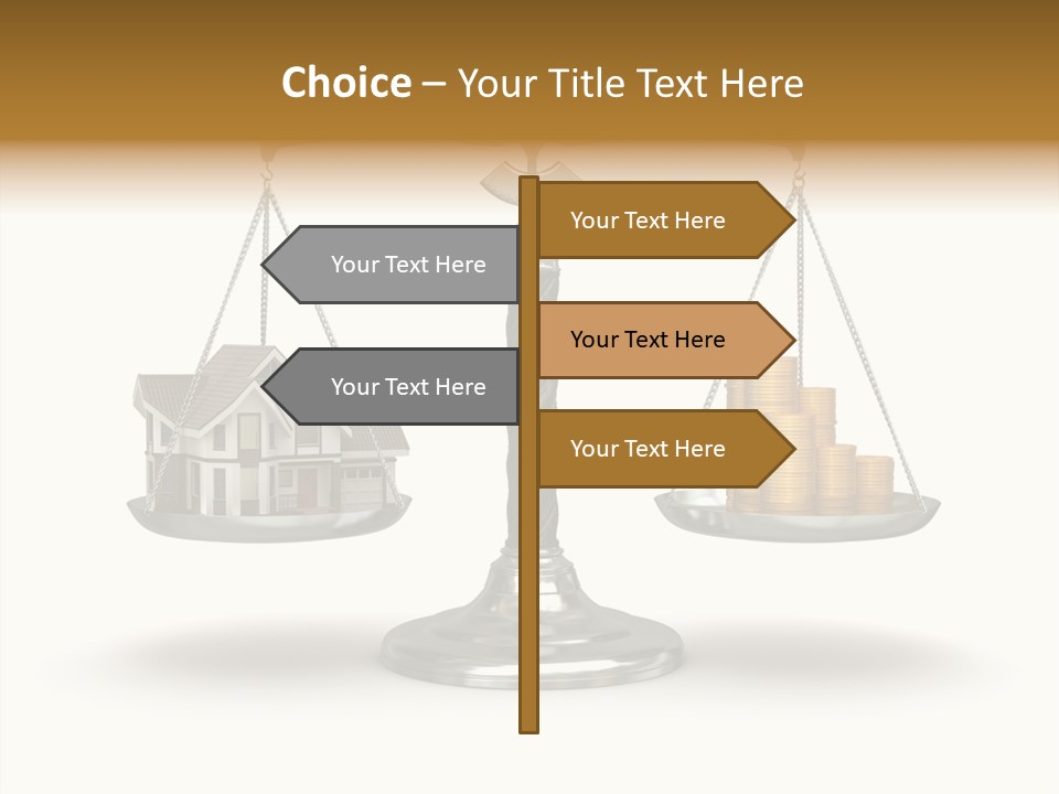 Weightscale Real Judgement PowerPoint Template