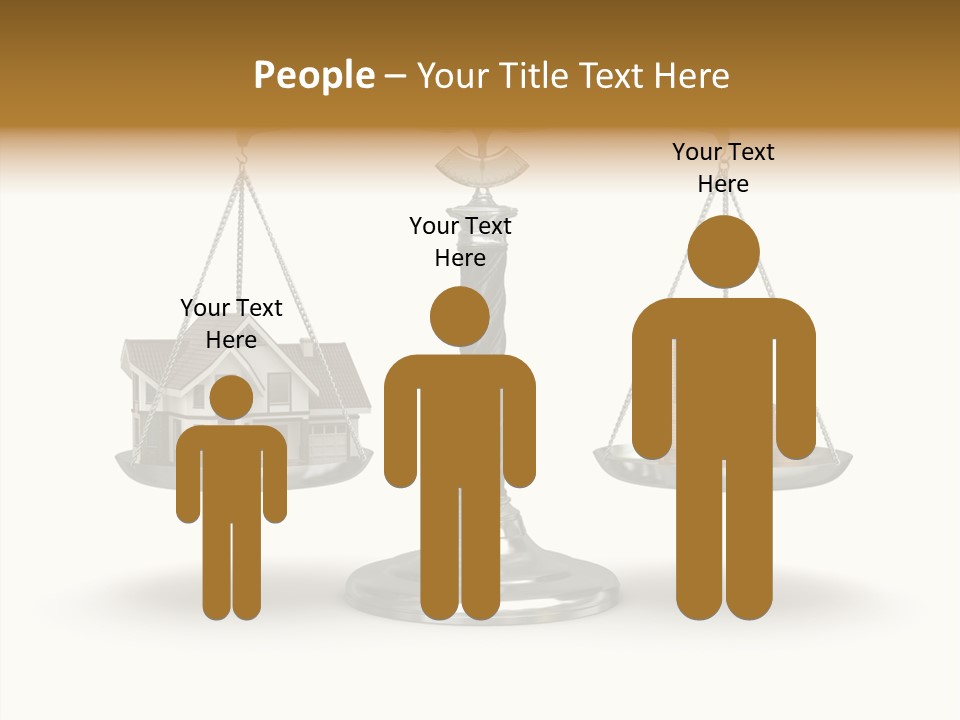 Weightscale Real Judgement PowerPoint Template