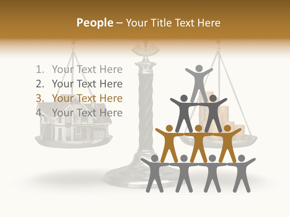 Weightscale Real Judgement PowerPoint Template