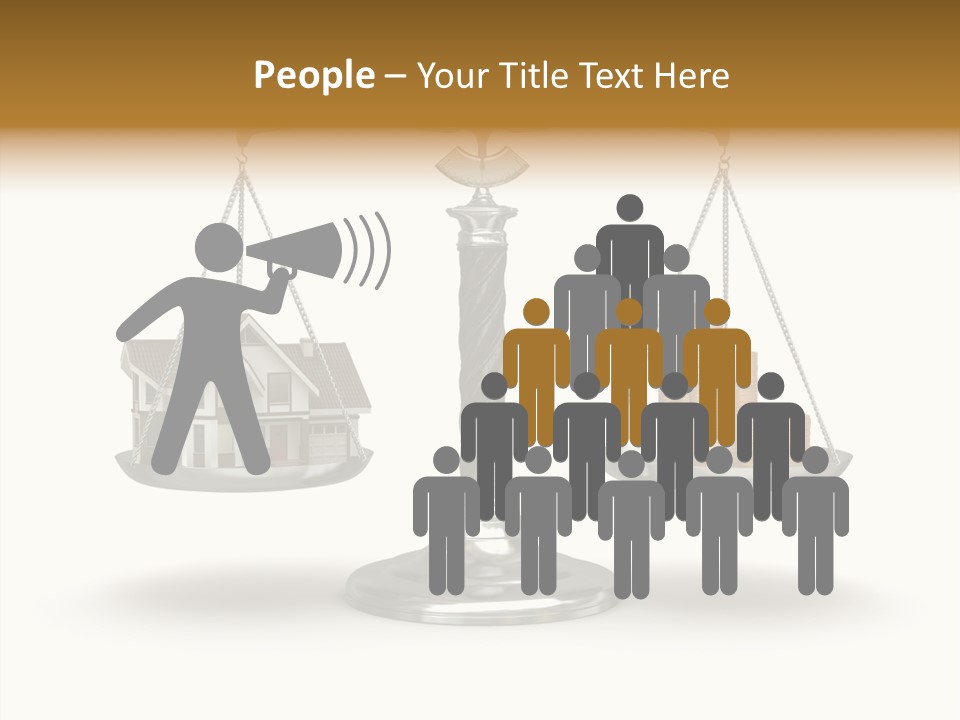 Weightscale Real Judgement PowerPoint Template