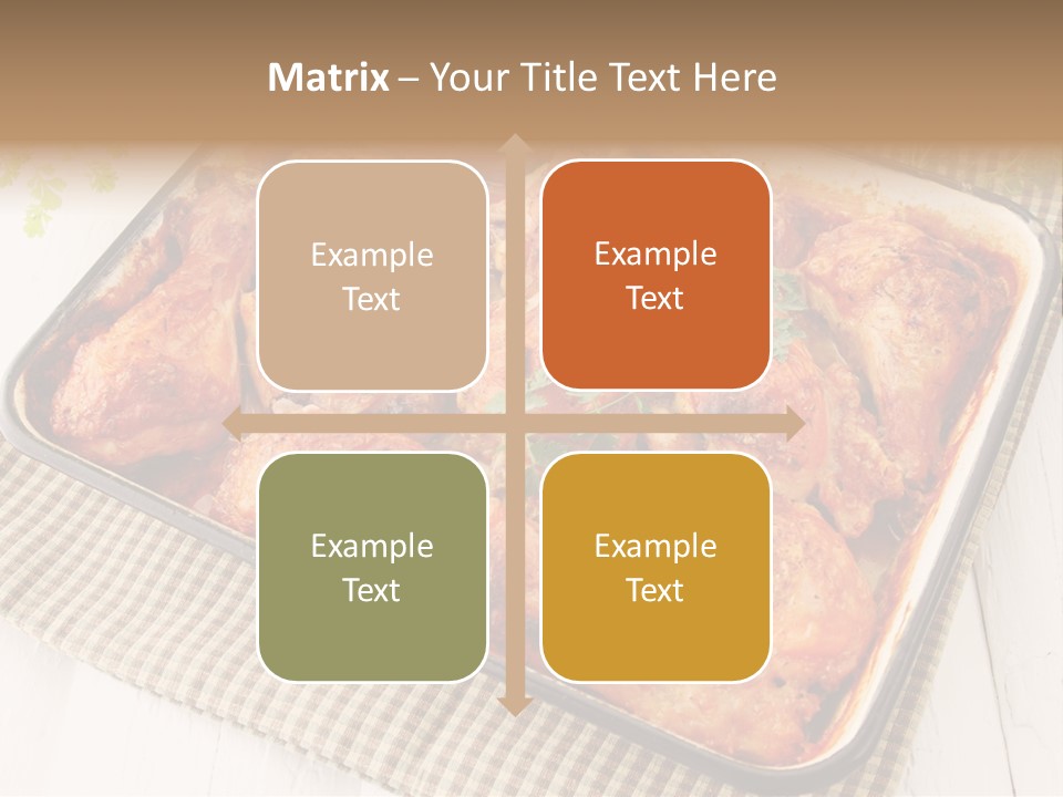 Dish Portion Snack PowerPoint Template