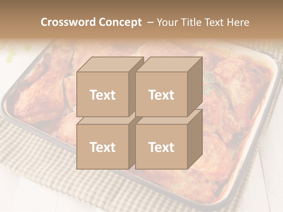 Dish Portion Snack PowerPoint Template