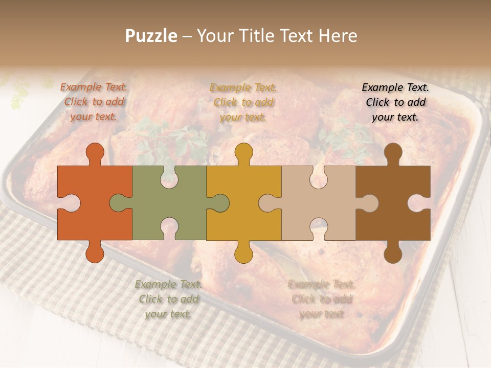 Dish Portion Snack PowerPoint Template