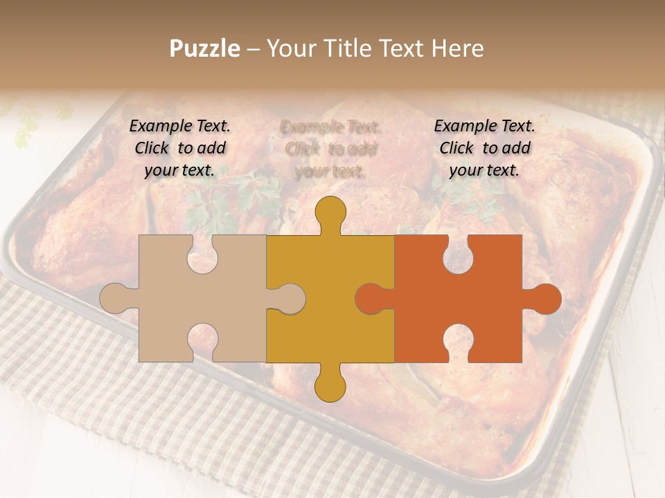 Dish Portion Snack PowerPoint Template