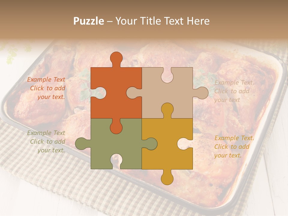 Dish Portion Snack PowerPoint Template