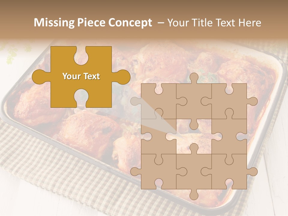 Dish Portion Snack PowerPoint Template