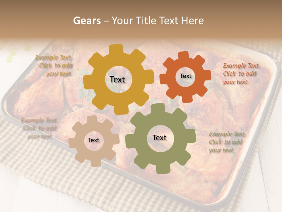 Dish Portion Snack PowerPoint Template