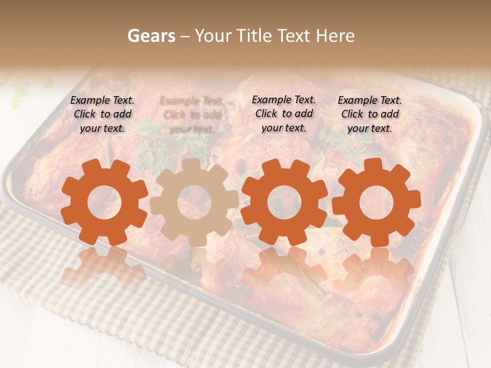 Dish Portion Snack PowerPoint Template