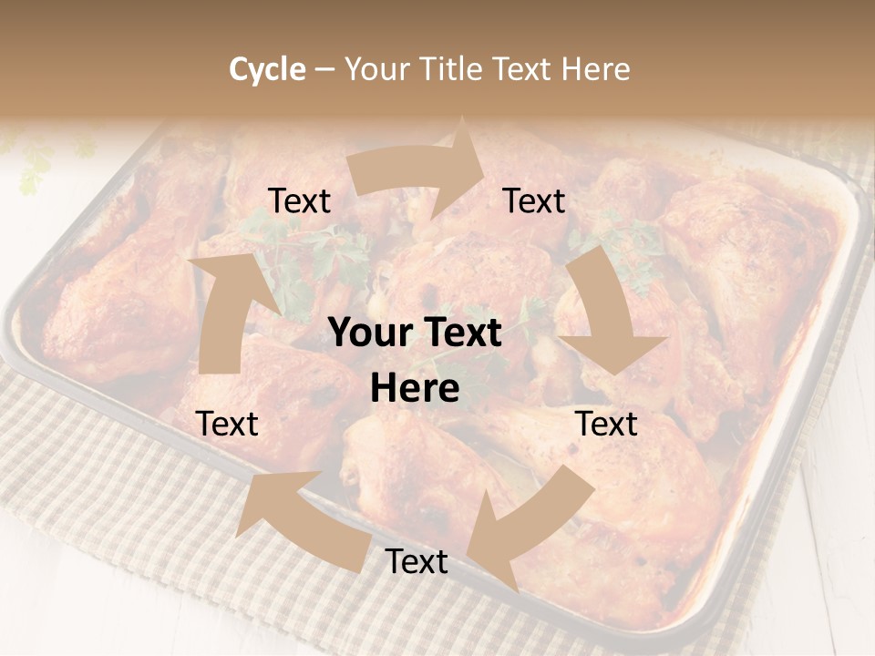 Dish Portion Snack PowerPoint Template