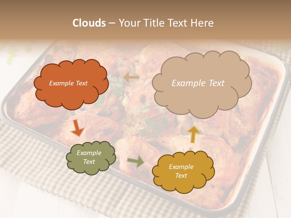 Dish Portion Snack PowerPoint Template