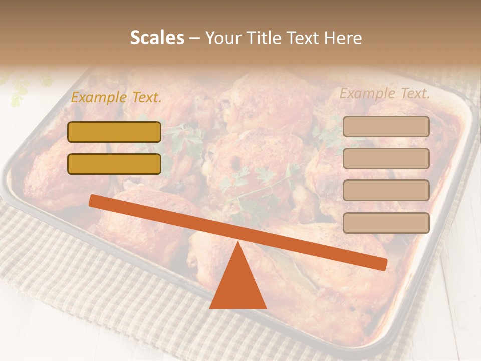 Dish Portion Snack PowerPoint Template